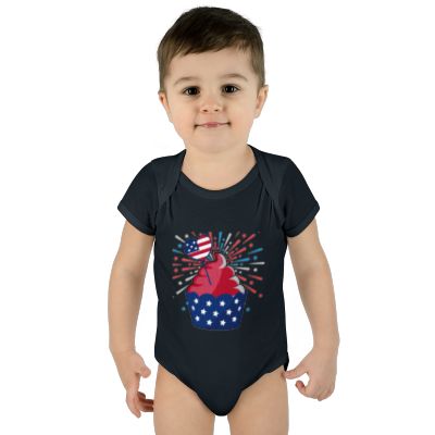 Baby One-Piece 4th of July